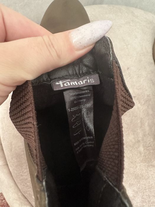 Жіночі черевики челсі Tamaris 38р