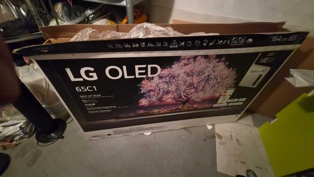 LG OLED65C12LA Telewizor - uszkodzona matryca