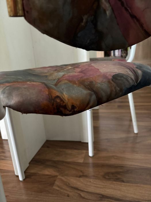 Mesa em vidro biselado