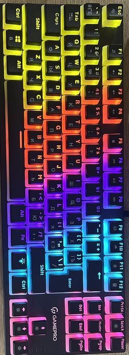 Клавіатура Gamepro MK80R провідна (red switch)