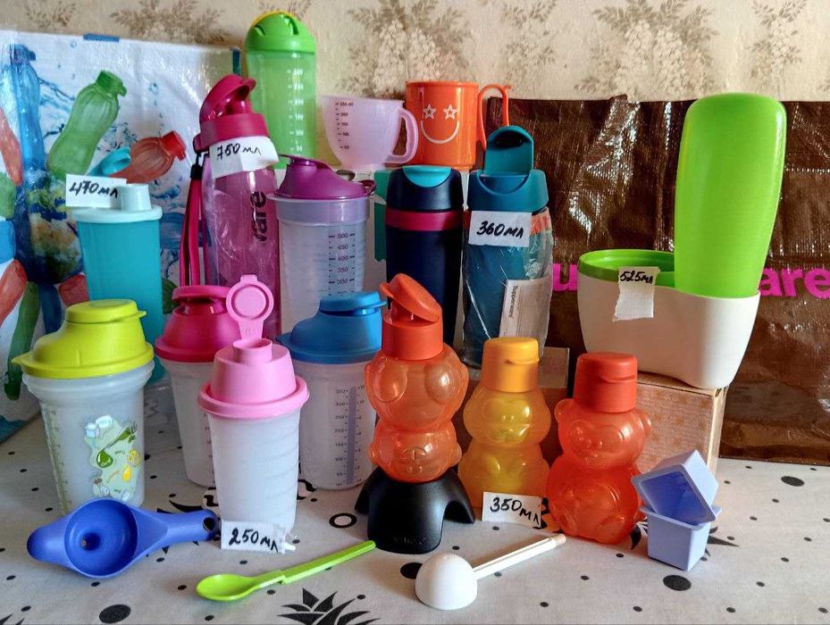 Контейнеры для хранения, для СВЧ, шейкеры, ланч-боксы Tupperware