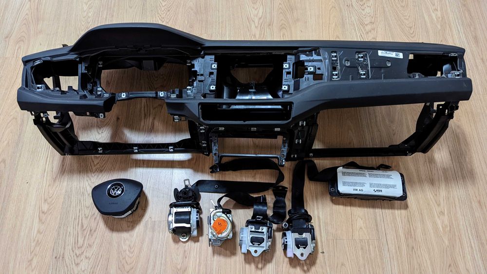 Conjunto Kit Airbags Tablier Volkswagen VW Polo MK6 6C 2G 2017/