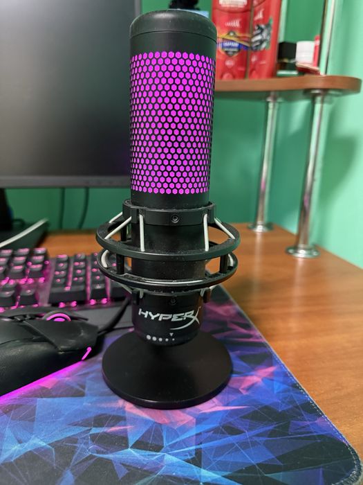Микрофон HyperX QuadCast S Black