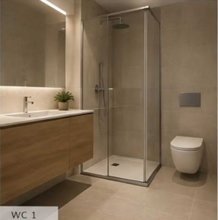Apartamento T2 Novo para venda