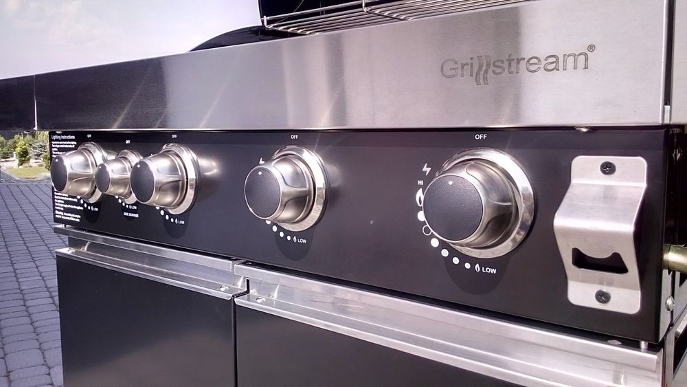 Gril gazowy ogrodowy