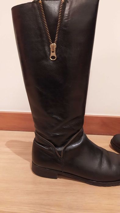 Botas pele Clarys Senhora - tamanho 35