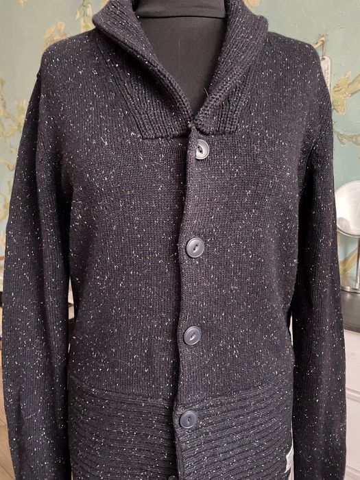 Jack&Jones M чоловіча кофта вовна кардиган 48-50 шерсть