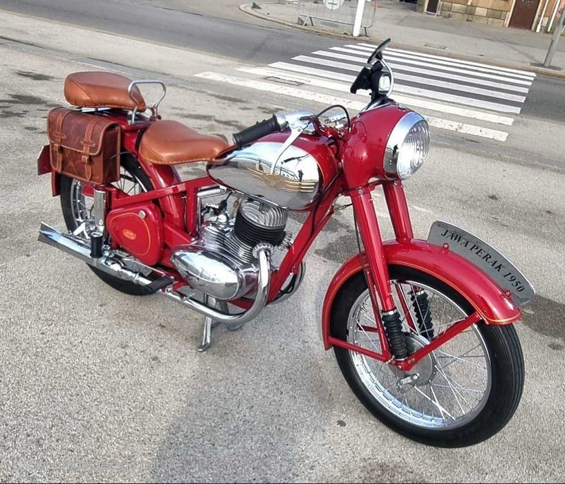 JAWA PERÁKE 11. 250cc ano 1950