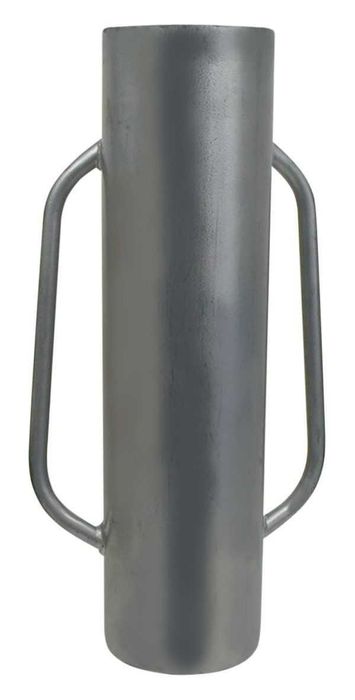 Ręczny kafar do wbijania pali 60 cm / 13 kg / szary