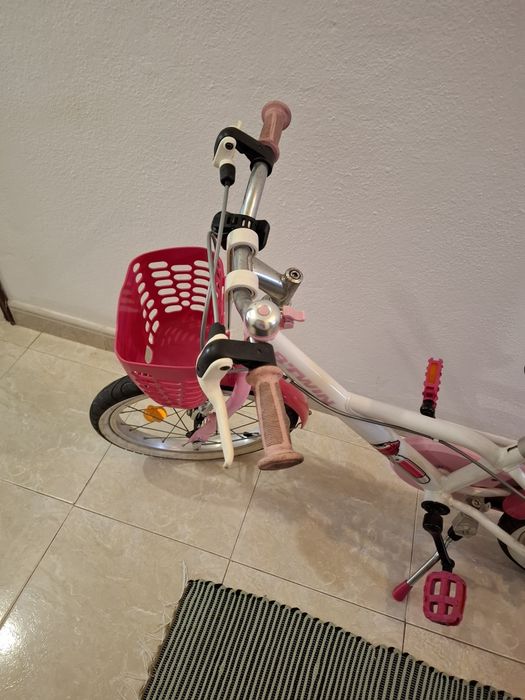 Bicicleta menina roda 16 4-6 anos