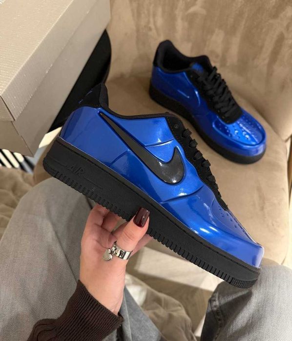 !SALE! Nike Air Force 1 Foamposite Cup Blue Black 41 42 43 44 45 найк