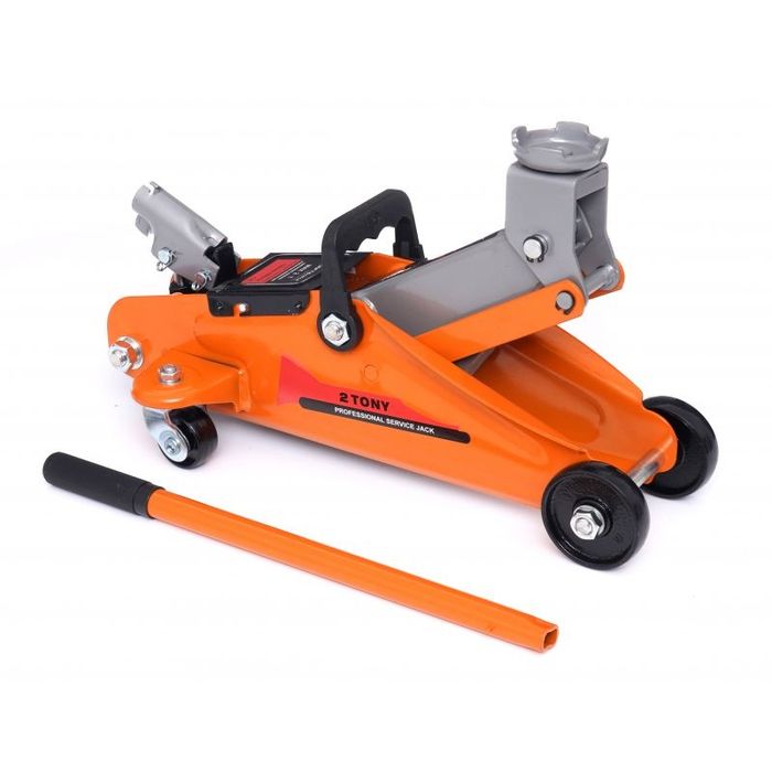 Подкатной гидравлический домкрат Kraft&Dele KD1377, 2000 кг, 130-300 м