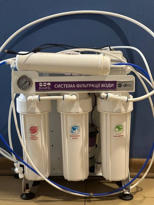 Система зворотного осмосу Raifil RO 500-24 V, у використанн 6 міс