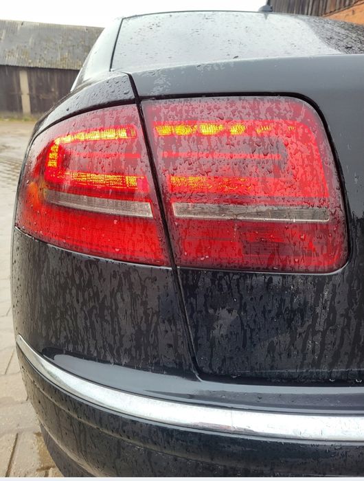 Lampy tylne dymione komplet LED II lift oryginał Audi A8 S8 D3