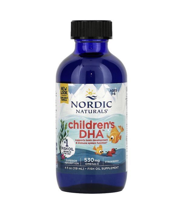 Рыбий жир, жидкая Омега-3 для детей, Nordic Naturals