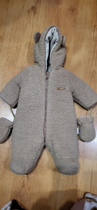 Дитячий хутряний зимовий комбінезон Teddy, розмір 62