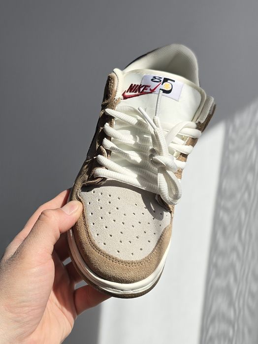 Кросівки Nike SB Dunk Double Swoosh Brown premium