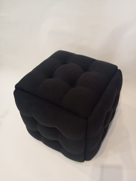 Пуф 5в1 трансформер велюр чорний