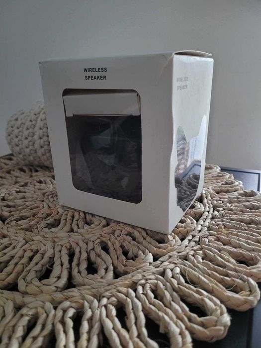 Przenośny głośnik Bluetooth czarny buldog francuski nowy