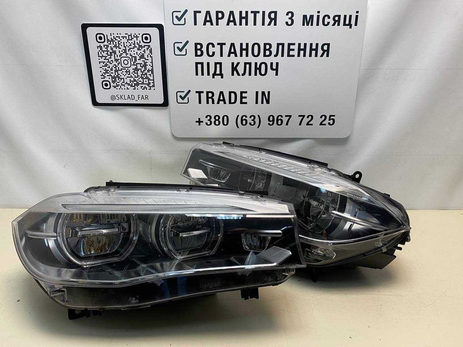 Фари фара БМВ лед BMW X5 f15 Ф15 передні фари adaptive led