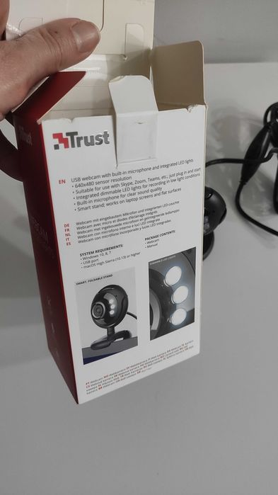 Webcam com luz LED430451790217236481