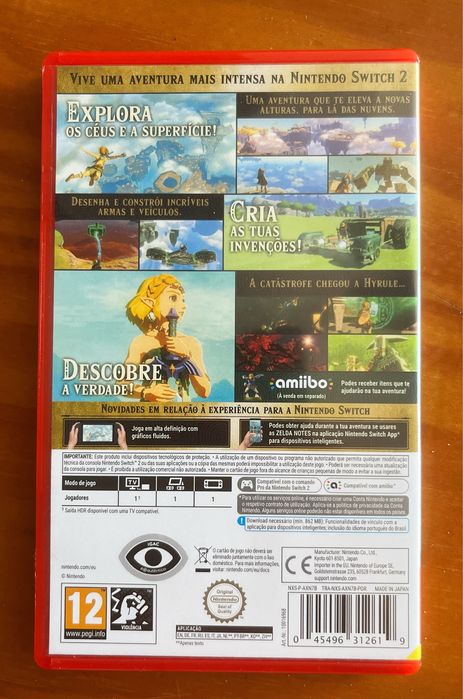 Zelda Tears of the Kingdom - Nintendo Switch 2