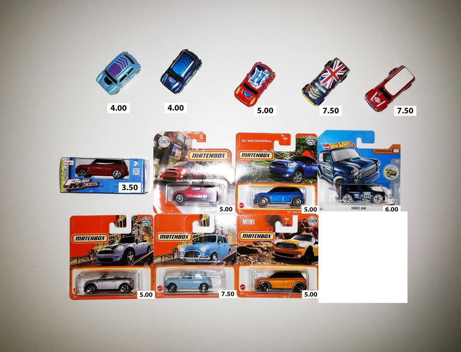 Mini - Hot Wheels - Matchbox - Majorette - Carros de Coleção 1/64