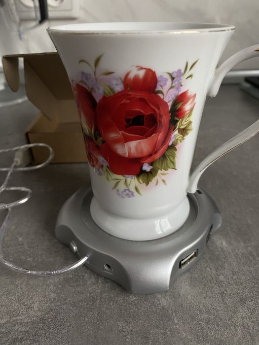 Підставка USB для підігріву чашки