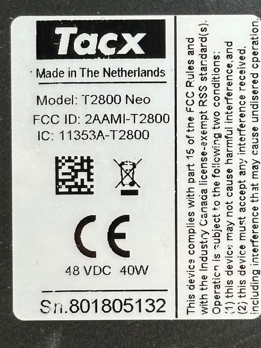 TACX NEO Smart trenażer T2800