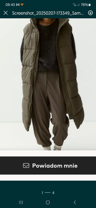Bezrękawnik damski H&M S