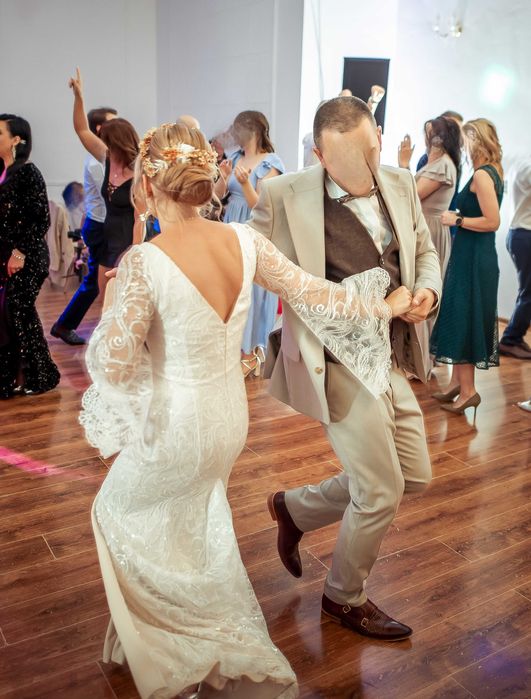 Suknia Ślubna w stylu Boho rozmiar 38
