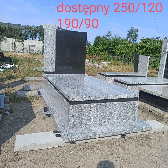 Nagrobki grobowce 250cm na 120