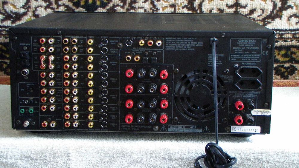 ТОП ! Hi-End ONKYO INTEGRA TX-DS939 Made In Japan 23 КГ Ритейл 4000$
