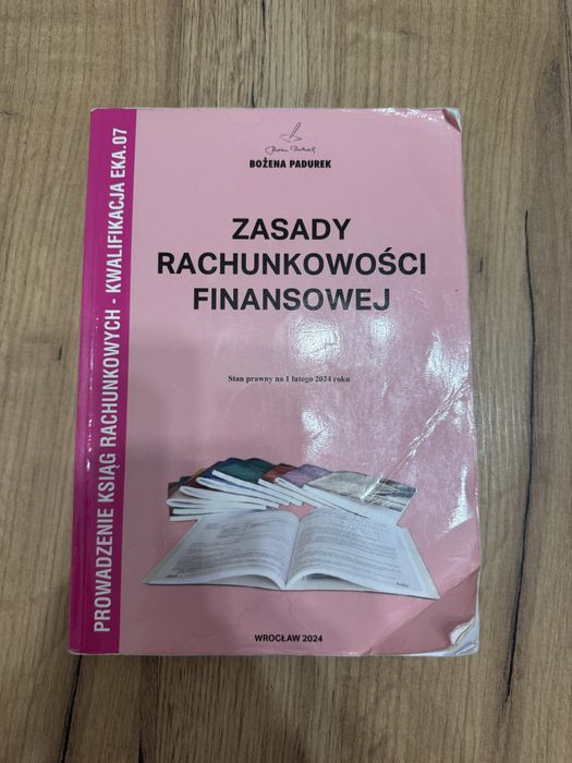 Zasady rachunkowości finansowej.