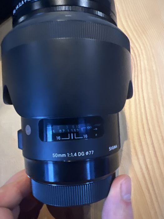 Canon Obiektyw sigma A art 50mm f1.4