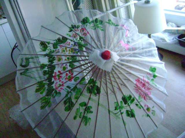 Starocie z PRL - Moda = Parasolka chińska z czasów PRL