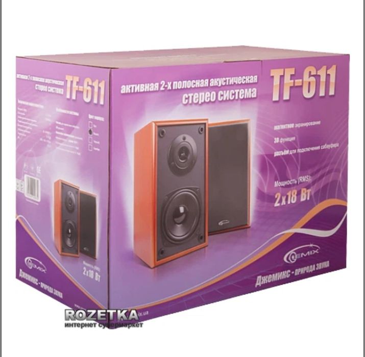Акустична система Gemix TF-611 Cherry