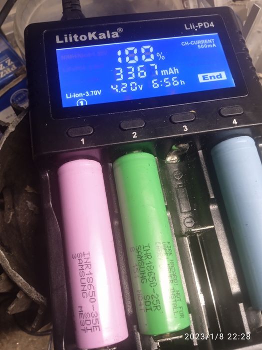 Акумулятор 18650 самсунг 35е,3500mah,2022 рік в наявності