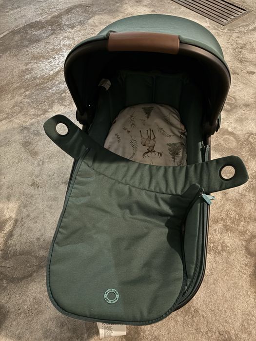 Conjunto Cadeira Pebble 360 Pro + Alcofa Oria Maxi Cosi