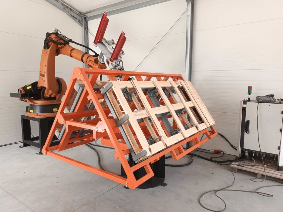 Robot do palet, Automat do układania rozkładania palet, Układarka