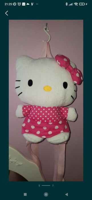 Przecudowny plecak hello kitty Sanrio