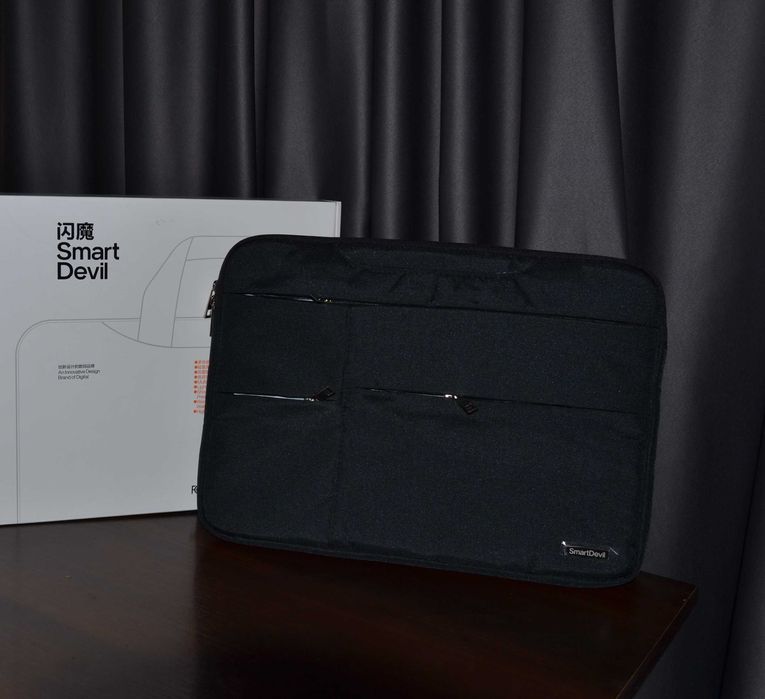 Чехол сумка для ноутбука Smartdevil 15.6 16 дюймів, чорний, якість