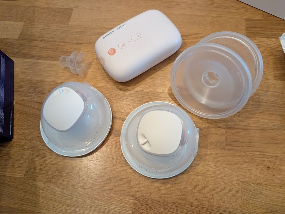 PHILIPS Avent podwójny laktator HandsFree, samonośny