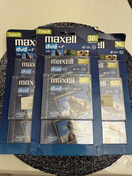 Міні диски DVD-R Maxell---Canon