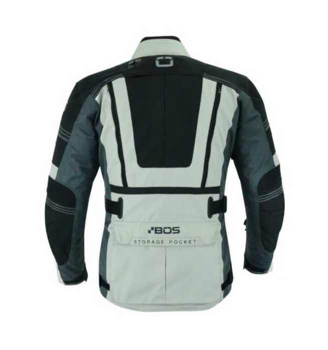 Casaco trail adv 3 camadas bege/castanho/preto mota scooter novo