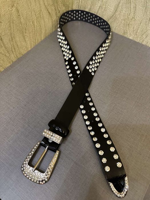 Ремень женский с камнями