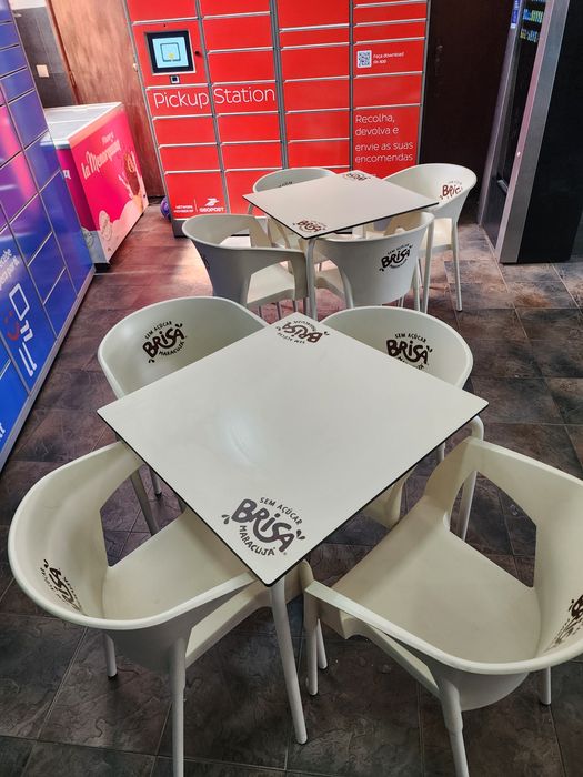 Conjunto Esplanada – 2 Mesas + 8 Cadeiras