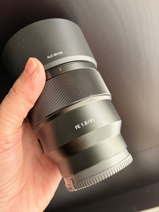Sony 85mm 1.8 como nova