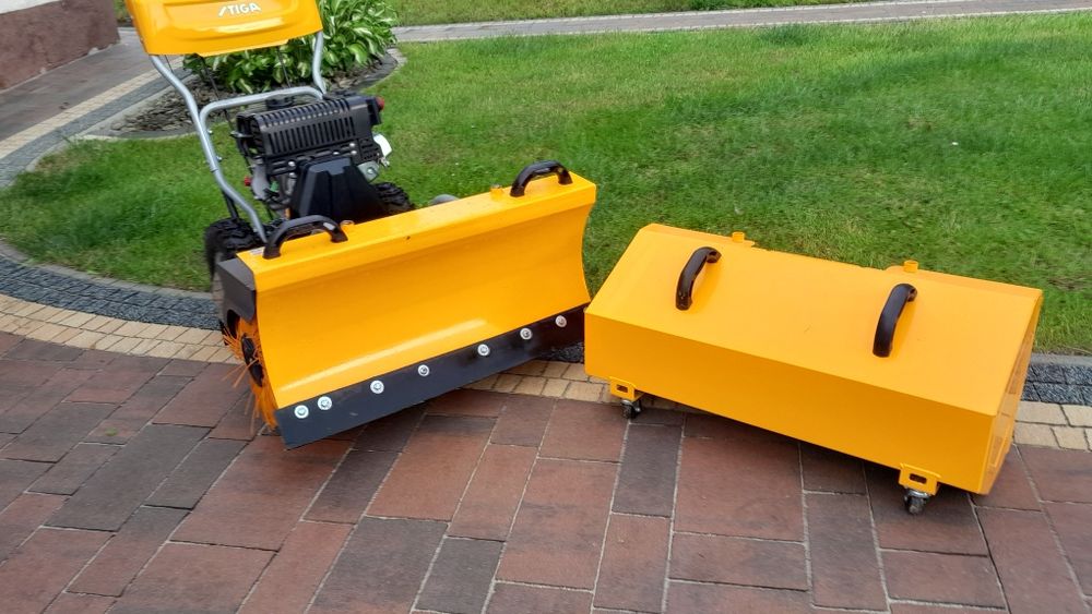 Zamiatarka STIGA SWS 800G + Lemiesz +Pojemnik