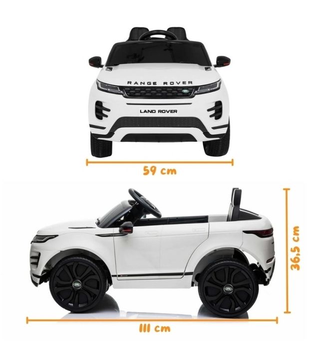 Carro Range Rover eléctrico 12v para 2 crianças